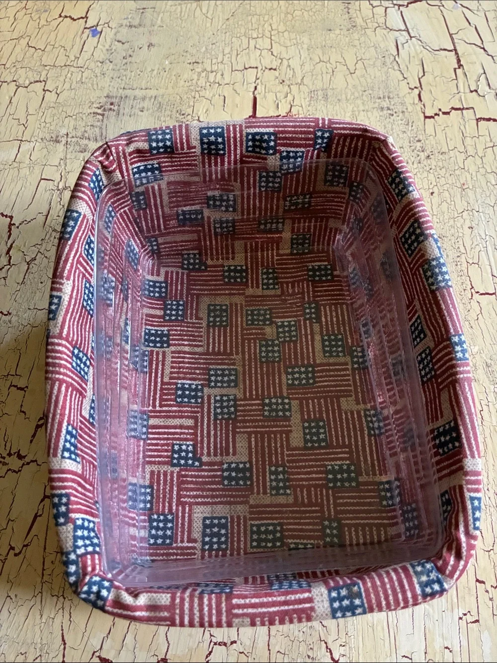 Vintage Longaberger Note Pad Basket with liner & protector